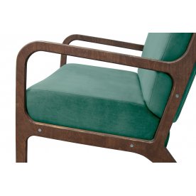 Низкое кресло Mody Green V2