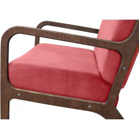 Низкое кресло Mody Karmin