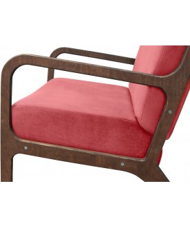 Низкое кресло Mody Karmin