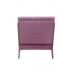 Низкое кресло Mody Pink