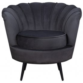 Низкое кресло Pearl Black V2