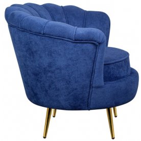Низкое кресло Pearl Blue