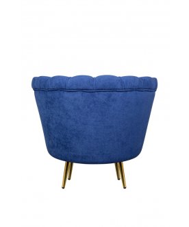 Низкое кресло Pearl Blue