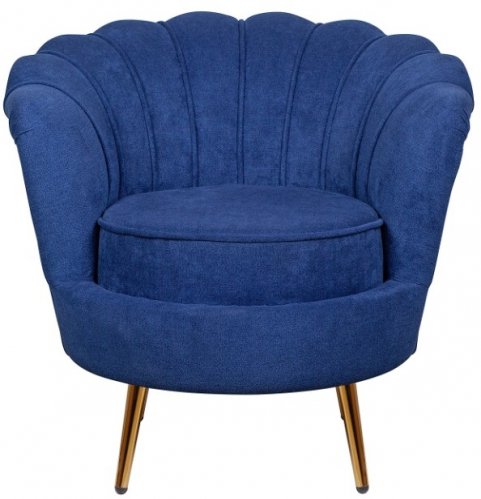 Низкое кресло Pearl Blue