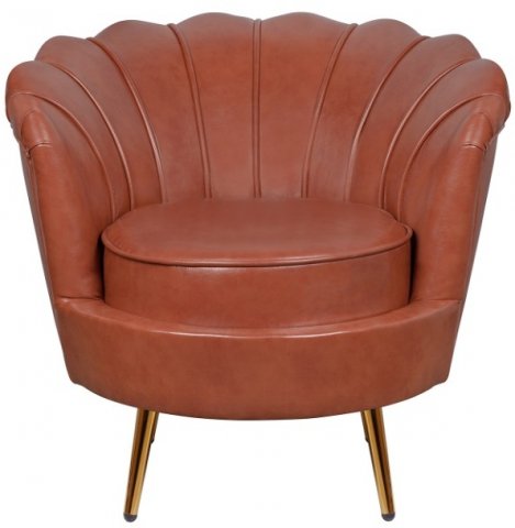 Низкое кресло Pearl Brown