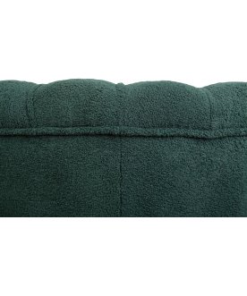 Низкое кресло Pearl Green Boucle