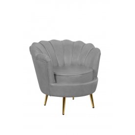 Низкое кресло Pearl Grey V2