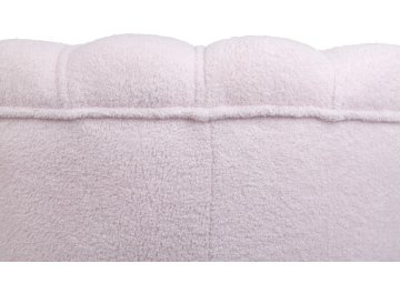 Низкое кресло Pearl Pink Boucle