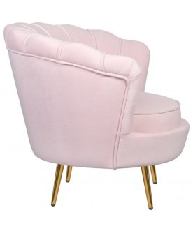 Низкое кресло Pearl Pink V2