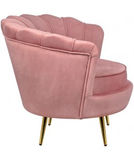 Низкое кресло Pearl Pink V3