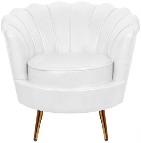 Низкое кресло Pearl White