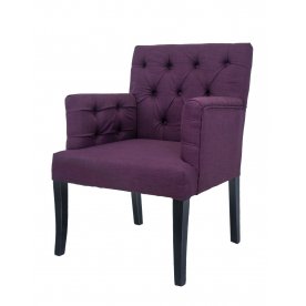 Низкое кресло Zander Purple