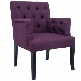 Низкое кресло Zander Purple