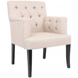 Низкое кресло Zander White