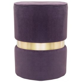Дизайнерский пуф Brassy Violet