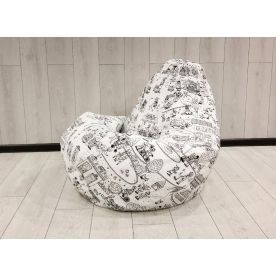 Пуф-мешок Раскраска