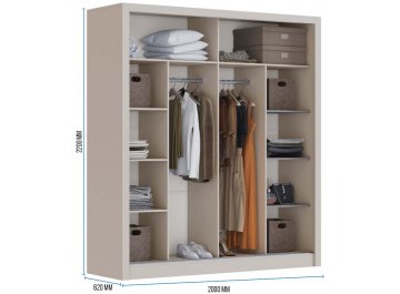 Шкаф-купе Дрим-2 2 м