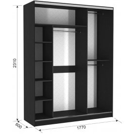 Шкаф-купе Бассо 4-600