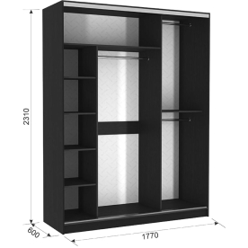 Шкаф-купе Бассо 7