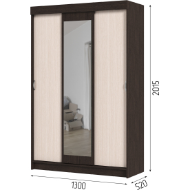 Шкаф-купе Бренди ШКК 551