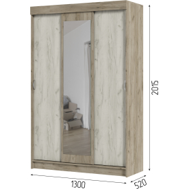 Шкаф-купе Бренди ШКК 551