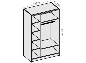 Шкаф-купе Иннэс-5