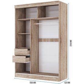 Шкаф-купе Танго-1 1,5 м