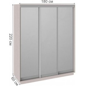 Шкаф-купе Румер 180х60х220