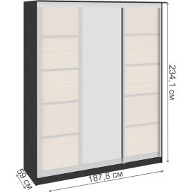 Шкаф-купе Стэн 140.05.002