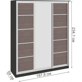 Шкаф-купе Стэн 140.05.002