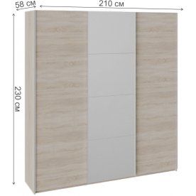 Шкаф-купе Траст 210х58х230