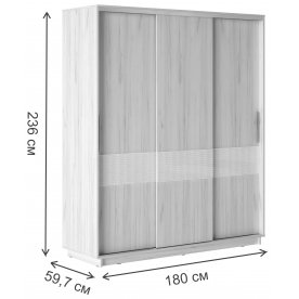 Шкаф-купе Уарас Декор 1800