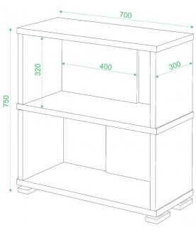 Стеллаж Эланта-10/2