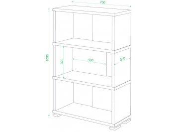 Стеллаж Эланта-10/3