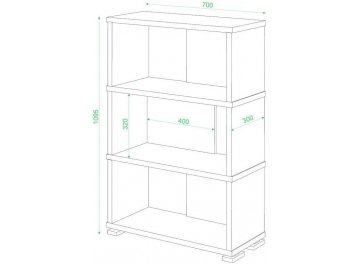 Стеллаж Эланта-10/3