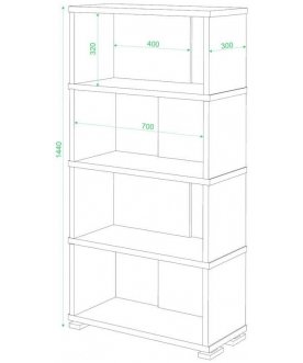 Стеллаж СБ-10.4