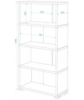 Стеллаж СБ-10.4