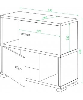 Стеллаж СБ-30.2