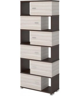 Стеллаж СБ-30.5 венге - карамель