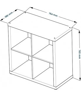 Стеллаж Фора 4