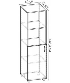 Стеллаж Стеллаж 400 СТ.042.400-01