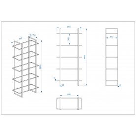 Стеллаж 47ED-00401