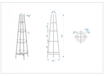 Стеллаж 47ED-00500
