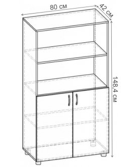 Стеллаж Стеллаж 800 СТ.039.800-01