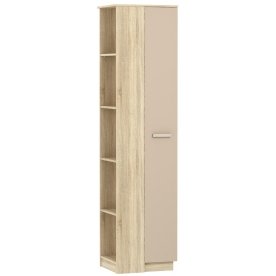 Стеллаж Акварель НМ 013.93-02 капучино / дуб сонома