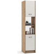 дуб сонома / белый