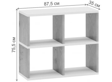 Стеллаж Бартоло СПД 2-2 КБЕ
