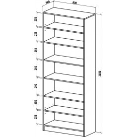 Стеллаж Бостон-7