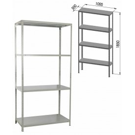 Стеллаж Стеллаж MS KD-185/50-4