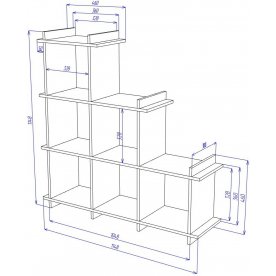 Стеллаж Cross СЛН БЕ